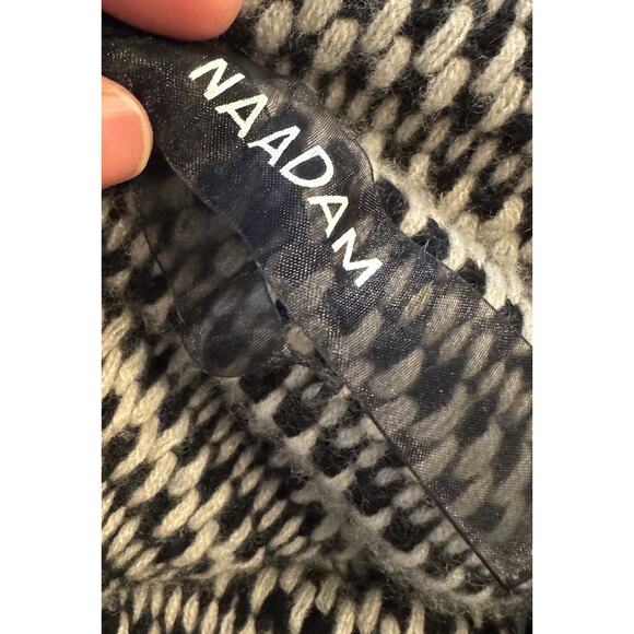 NAADAM 100% Cashmere V-Neck Chunky Knit Sweater Quiet Luxury Size L - Picture 5 of 6